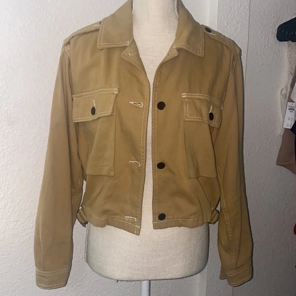 Topshop Topstitch Shacket